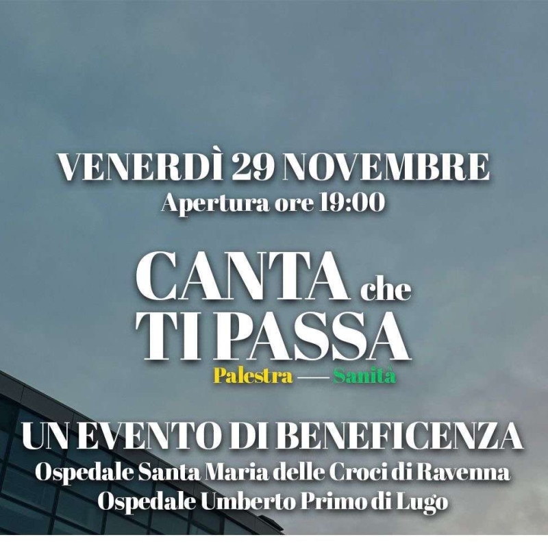 CANTA CHE TI PASSA